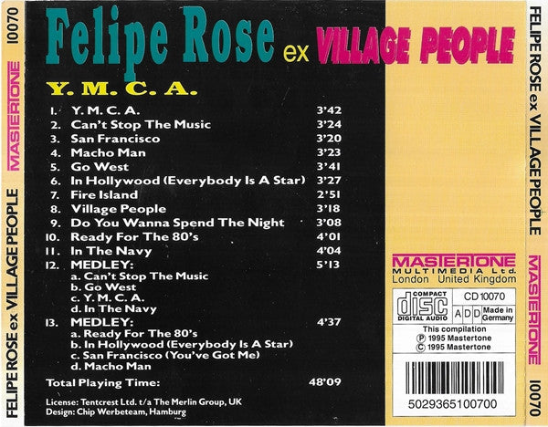 Felipe Rose Ex Village People : Y.M.C.A. (CD, Comp)