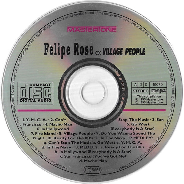 Felipe Rose Ex Village People : Y.M.C.A. (CD, Comp)