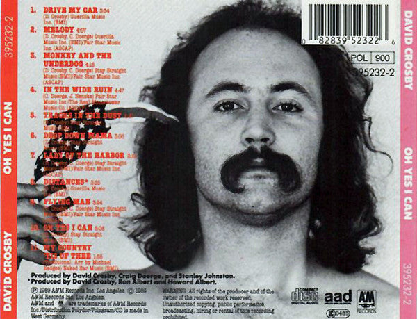 David Crosby : Oh Yes I Can (CD, Album)