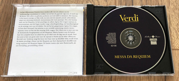 Giuseppe Verdi : Messa Da Requiem (CD, Album)