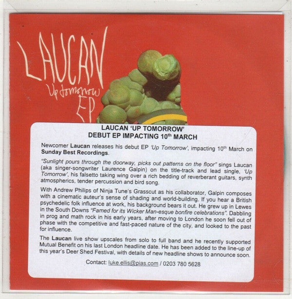 Laucan : Up Tomorrow EP (CDr, EP, Promo)