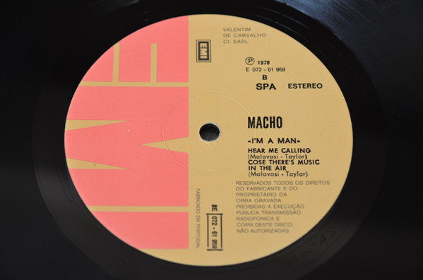 Macho : I'm A Man (LP, Album)