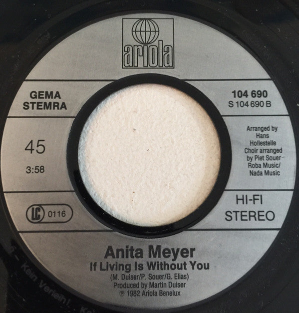 Anita Meyer : Idaho (7", Single)