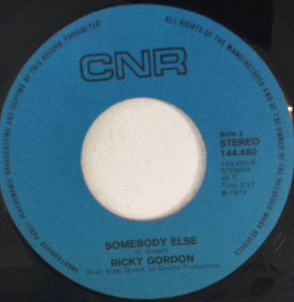 Ricky Gordon : Such A Night (7", Single)
