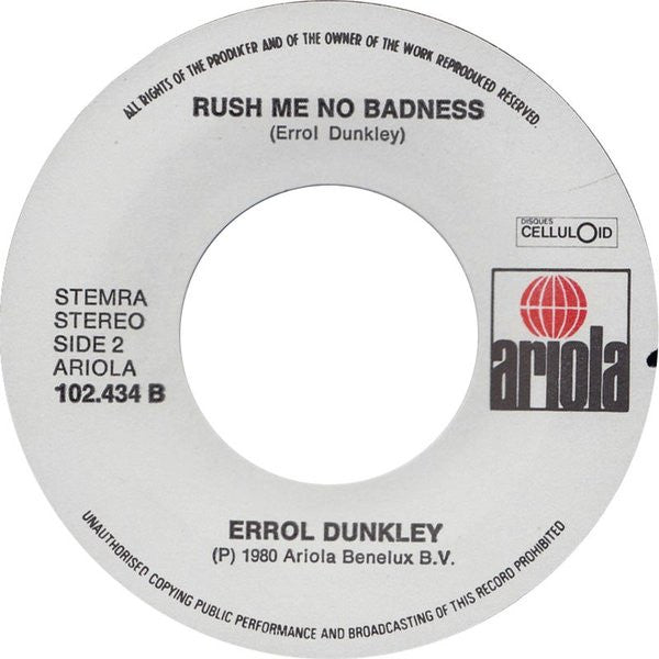 Errol Dunkley : O.K. Fred (7", Single)