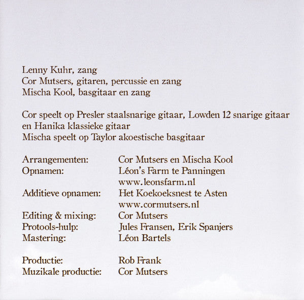 Lenny Kuhr : Wie Ben Je (CD, Album)