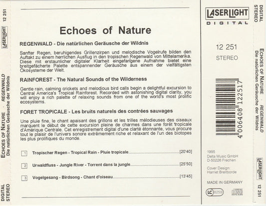 No Artist : Rainforest (The Natural Sounds Of The Wilderness) (CD)