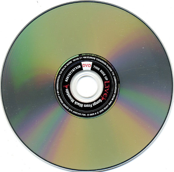 Live : Songs From Black Mountain (Hybrid, DualDisc, Album, Enh, PAL)