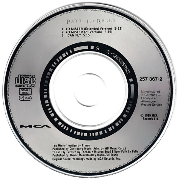 Patti Labelle : Yo Mister (CD, Mini, Single)