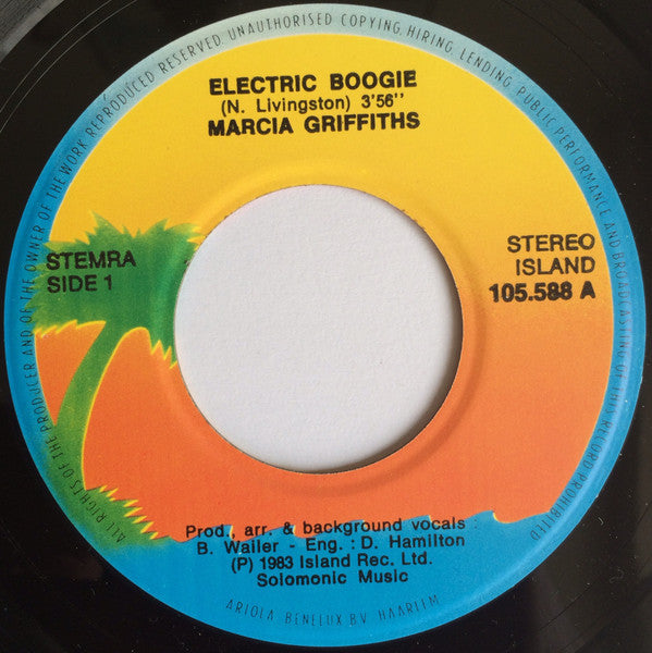 Marcia Griffiths : Electric Boogie (7", Single)