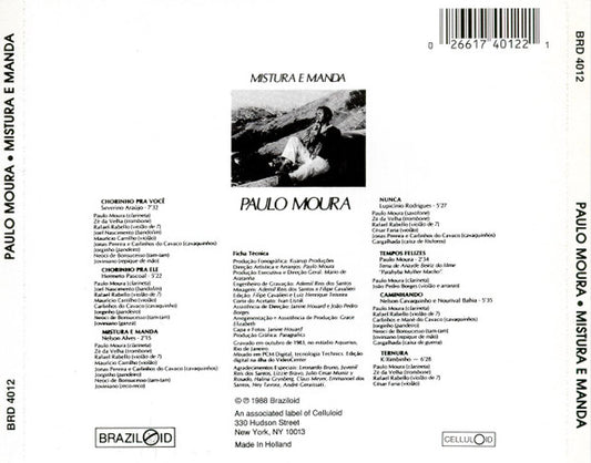 Paulo Moura : Mistura E Manda (CD, Album)