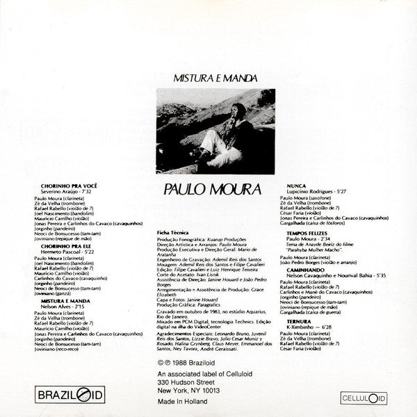 Paulo Moura : Mistura E Manda (CD, Album)