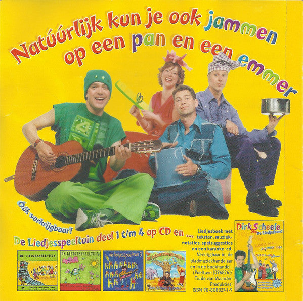 Dirk Scheele & De Liedjesband : Vier, Drie, Twee, Eén... (CD, Album)
