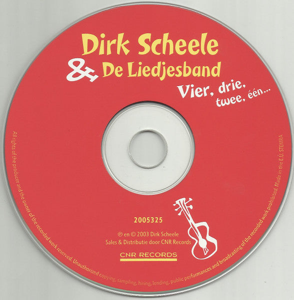 Dirk Scheele & De Liedjesband : Vier, Drie, Twee, Eén... (CD, Album)