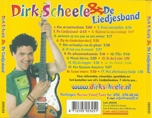Dirk Scheele & De Liedjesband : Vier, Drie, Twee, Eén... (CD, Album)