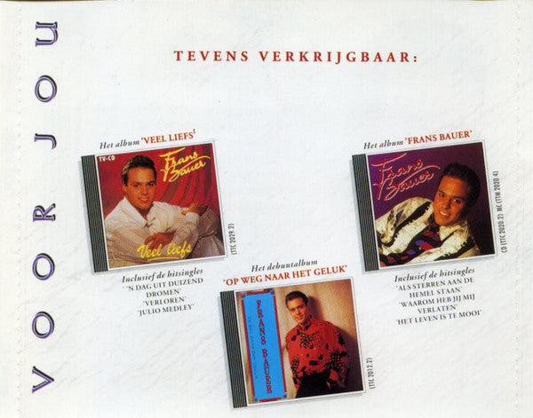 Frans Bauer : Voor Jou (CD, Album)