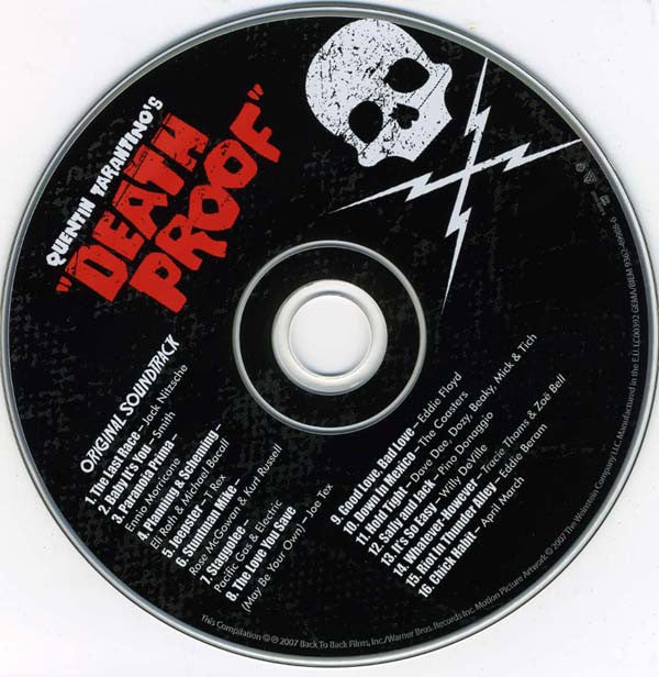 Various : Quentin Tarantino's "Death Proof" (Original Soundtrack) (CD, Album, Comp)