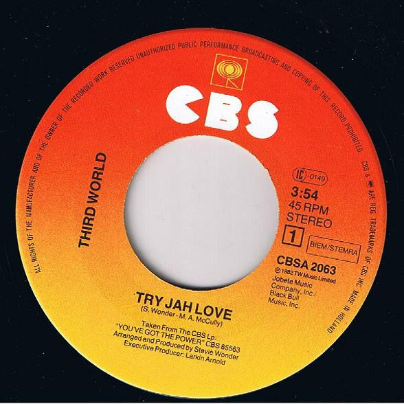 Third World : Try Jah Love (7")