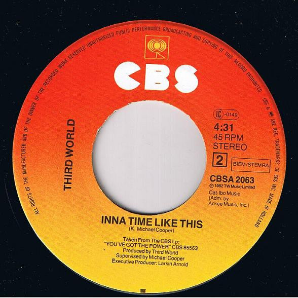 Third World : Try Jah Love (7")