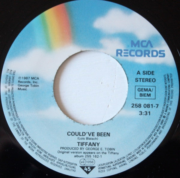Tiffany : Could've Been (7", Single)