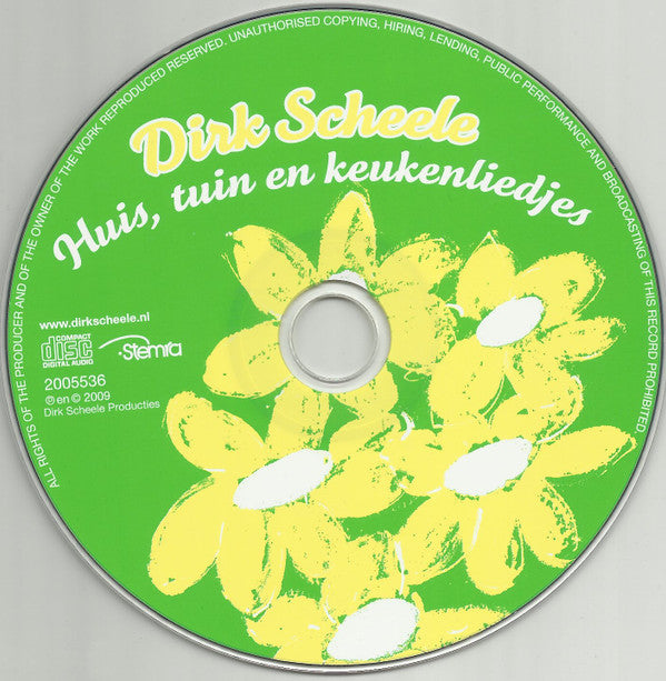 Dirk Scheele : Huis, Tuin En Keukenliedjes (CD, Album)