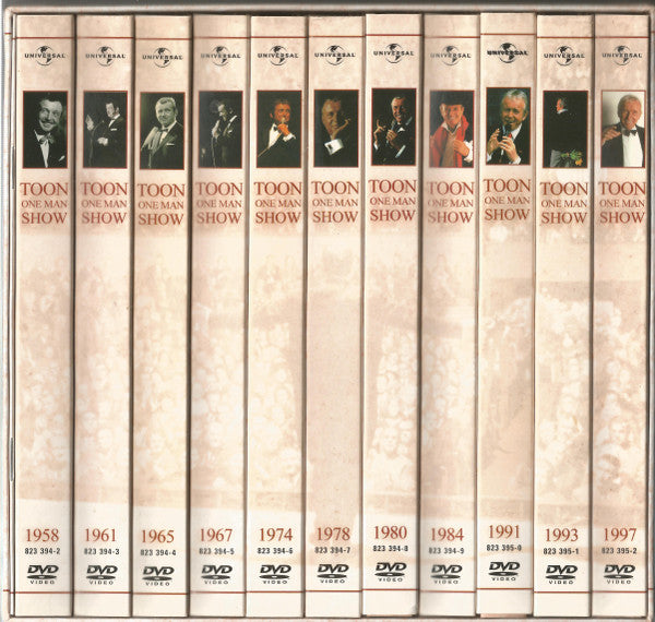 Toon Hermans : One Man Shows 1958 - 1997 (22xDVD, PAL, Red + Box)