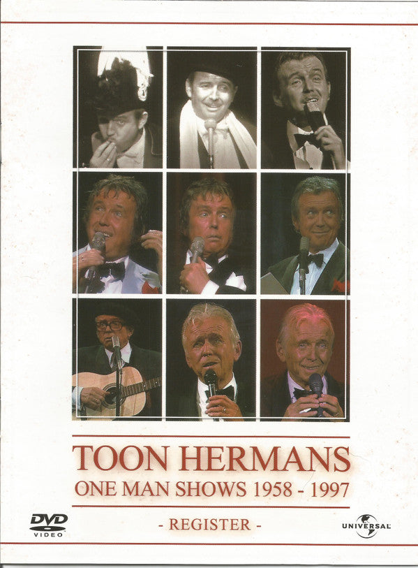 Toon Hermans : One Man Shows 1958 - 1997 (22xDVD, PAL, Red + Box)