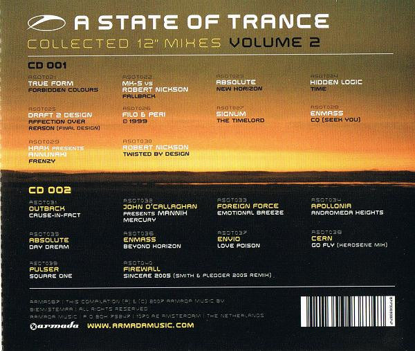 Various : A State Of Trance - Collected 12" Mixes Volume 2 (2xCD, Comp)
