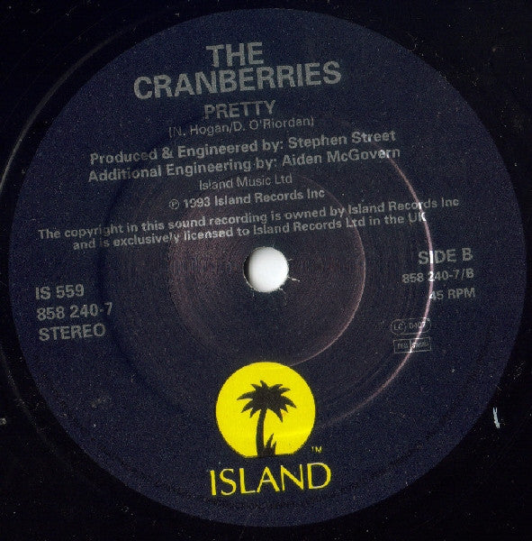 The Cranberries : Linger (7", Single)