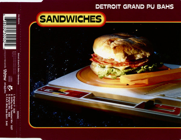 Detroit Grand Pubahs : Sandwiches (CD, Single)