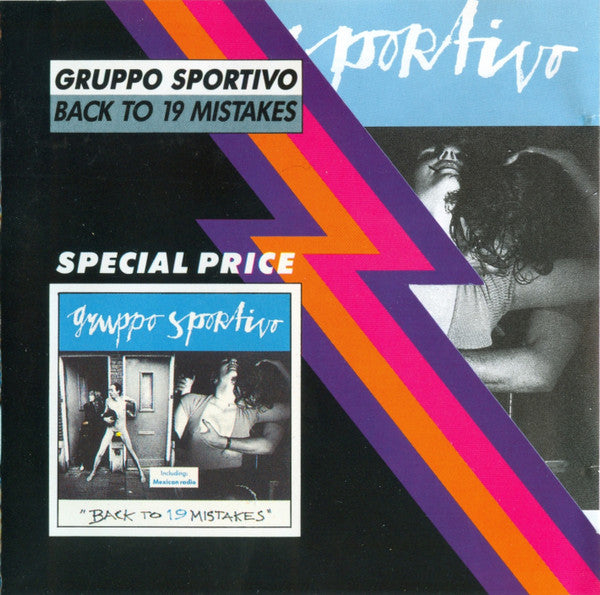 Gruppo Sportivo : Back To 19 Mistakes (CD, Comp, RP)