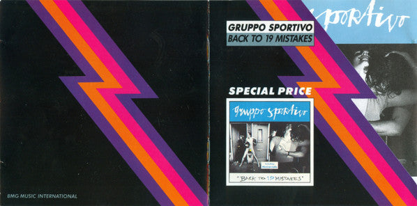 Gruppo Sportivo : Back To 19 Mistakes (CD, Comp, RP)