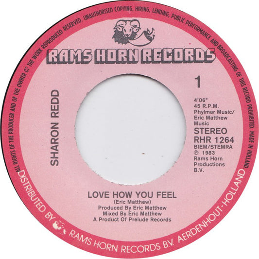 Sharon Redd : Love How You Feel (7", Single)