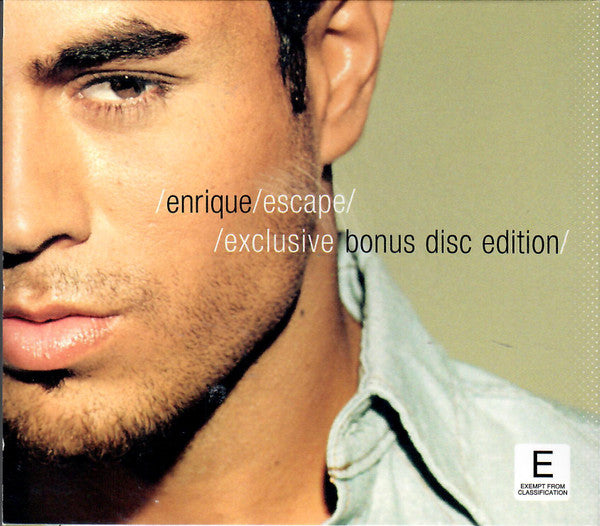 Enrique Iglesias : Escape (CD, Album + CD, Enh + Exc)