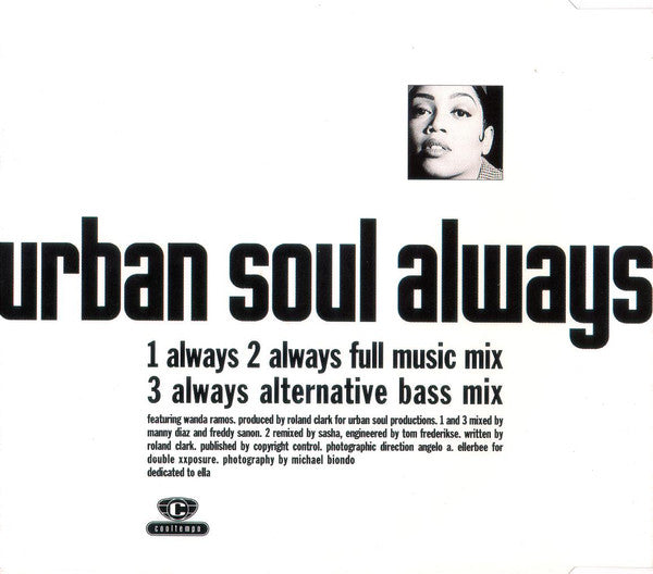 Urban Soul : Always (CD, Single)
