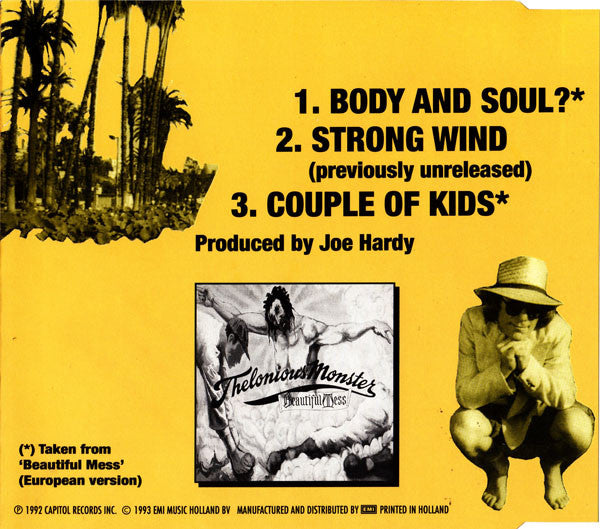 Thelonious Monster : Body And Soul? (CD, Single)