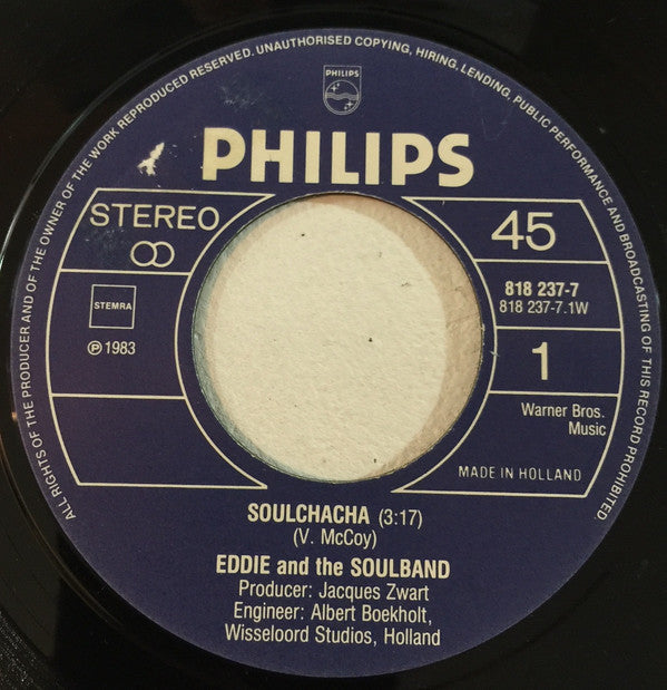 Eddy & The Soulband : Soul Chacha (7", Single)