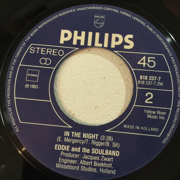 Eddy & The Soulband : Soul Chacha (7", Single)