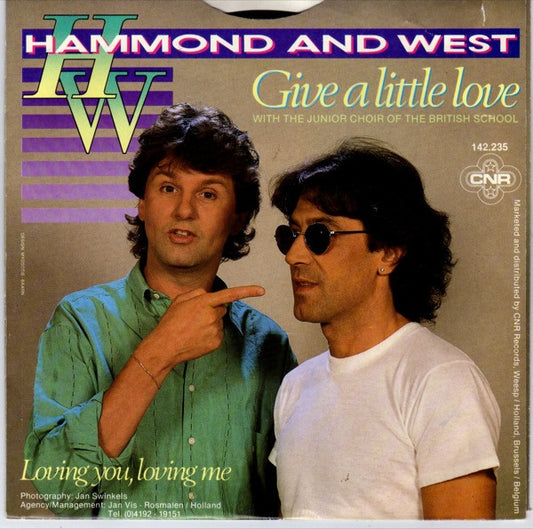 Albert Hammond And Albert West : Give A Little Love (7", Single)