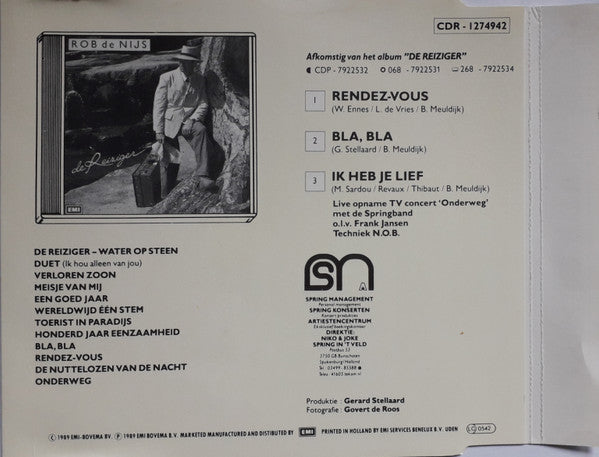 Rob De Nijs : Rendez-vous (CD, Single)