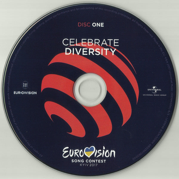 Various : Eurovision Song Contest Kyiv 2017 - Celebrate Diversity (2xCD, Comp)