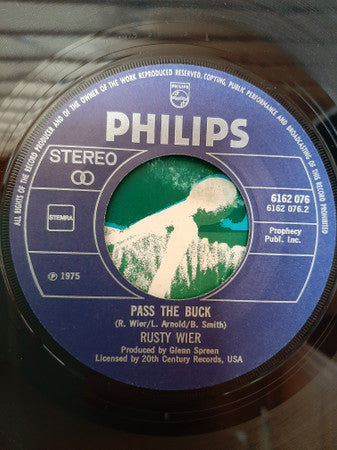 Rusty Wier : Fly Away (7", Single)