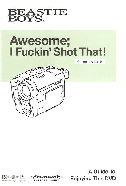 Beastie Boys : Awesome; I... Shot That! (2xDVD-V, PAL, Sli)