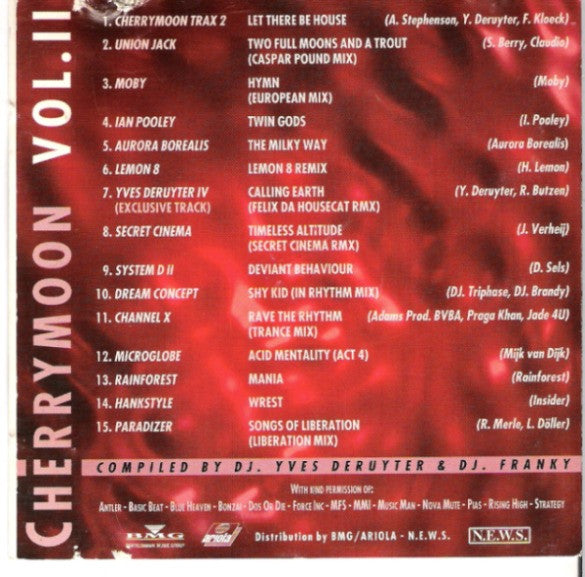 Various : Cherry Moon - The Compilation Vol.II (CD, Comp)