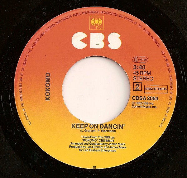 Kokomo : A Little Bit Further Away (7", Single)