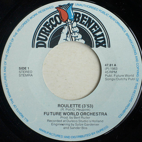 Future World Orchestra : Roulette (7", Single)