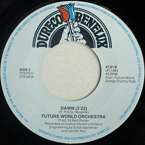 Future World Orchestra : Roulette (7", Single)