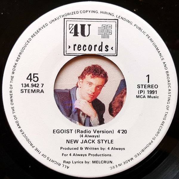 New Jack Style : Egoist (7")