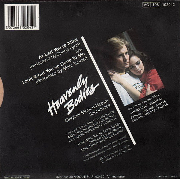 Cheryl Lynn / Marc Tanner : At Last You're Mine / Look What You've Done To Me (7")