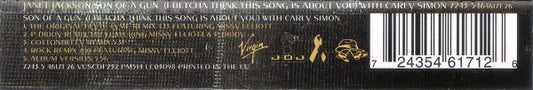 Janet Jackson With Carly Simon : Son Of A Gun (I Betcha Think This Song Is About You) (CD, Single)